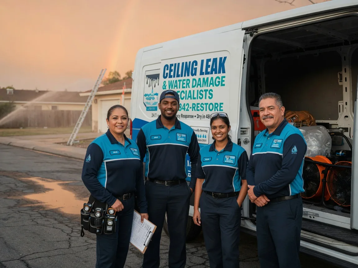 Ceiling Leak Cleanup company in Warner, NH