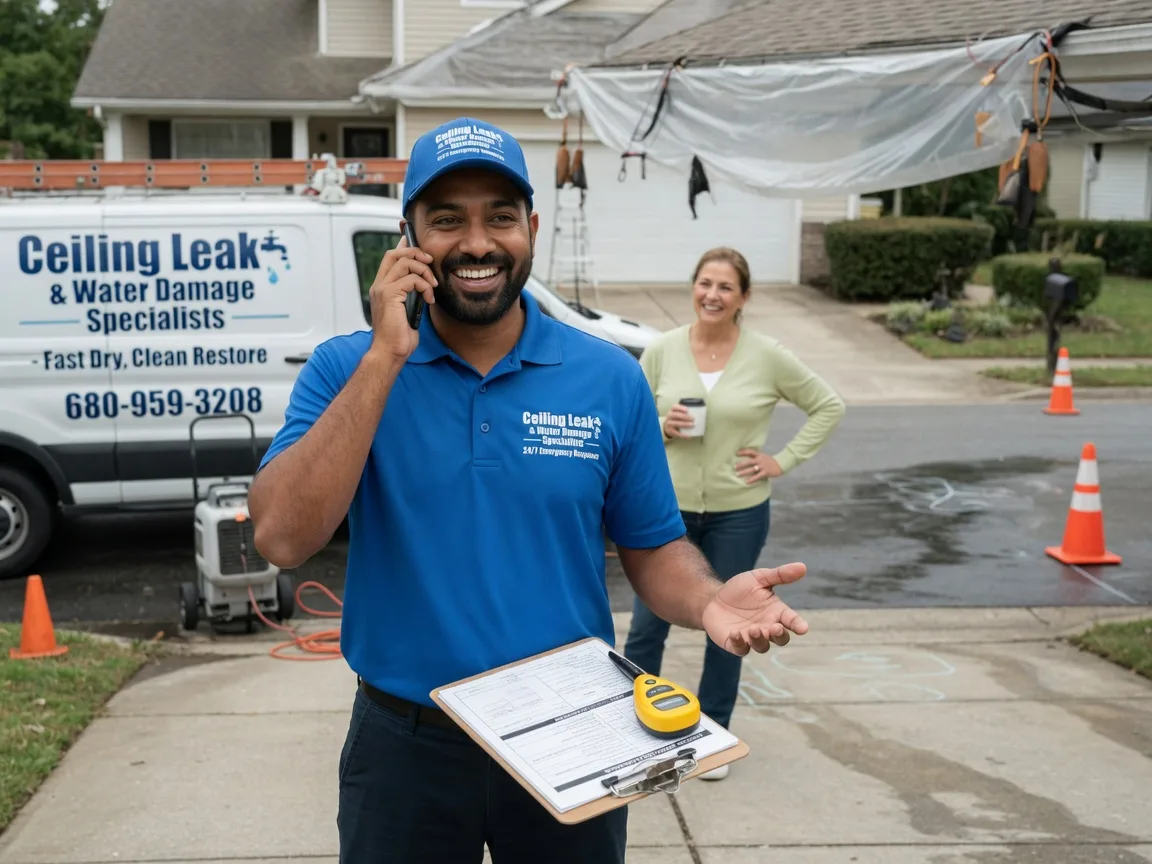 Ceiling Leak Cleanup Warner, NH FAQs